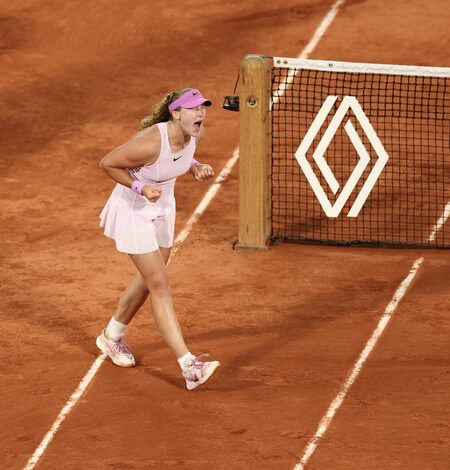 French Open: Andreeva ends Kostyuk’s streak to reach maiden Grand Slam final