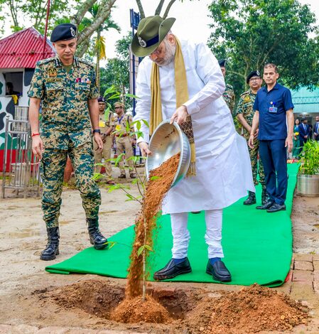CAPF planted 6.40 crore trees in 8 years: HM Amit Shah