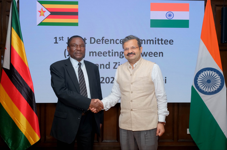 India, Zimbabwe agree to enhance bilateral defence ties