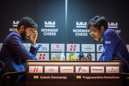 Norway Chess: Pragg beats Gukesh as title race heads into final round; Assaubayeva wins women’s title