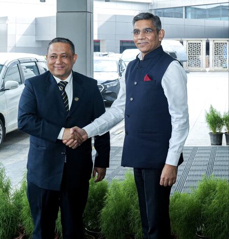 Nepal Foreign Minister Shisir Khanal arrives in New Delhi on three-day visit