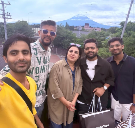 Farah Khan gets a surprise glimpse of Mount Fuji during Japan getaway, calls it an ‘unexpected muh dikhai’
