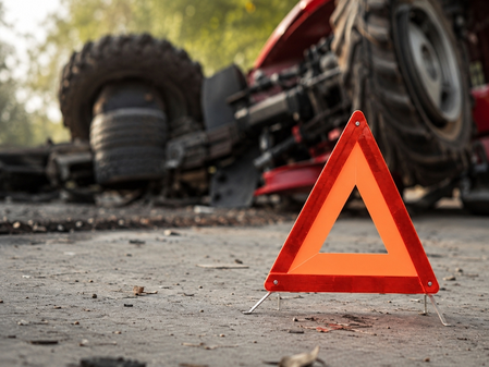 Two children die after tractor accident sparks fire in Bihar