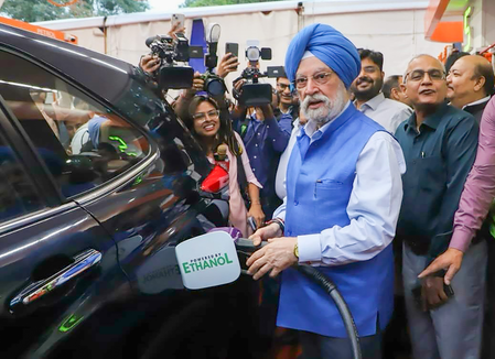 E85 fuel rolled out for flex-fuel vehicles, expansion plans under discussion: Hardeep Puri E85 fuel rolled out for flex-fuel vehicles, expansion plans under discussion: Hardeep Puri