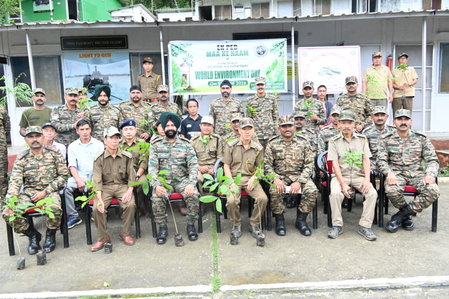 Army, CAPFs mark World Environment Day with green initiatives across Northeast region