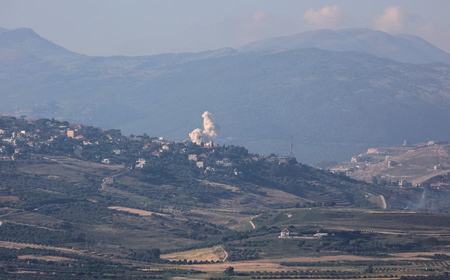 Israeli military says Hezbollah launches surface-to-air missiles at air force aircraft Israeli military says Hezbollah launches surface-to-air missiles at air force aircraft