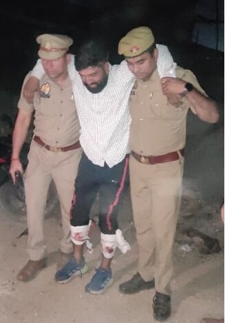 Police encounter in Ghaziabad: Criminal with Rs 50,000 bounty injured, arrested