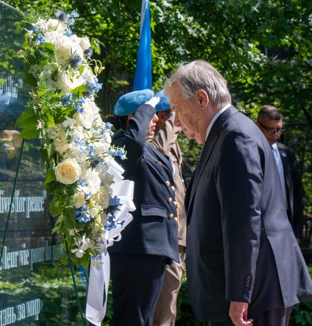United Nations honours fallen peacekeepers