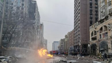 St. Petersburg under massive Ukrainian drone attack