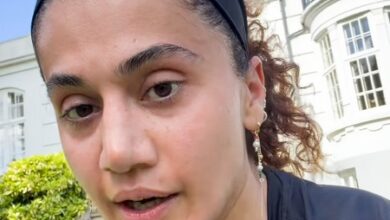 Taapsee Pannu on why we work out & how to judge if we are actually ‘healthy’