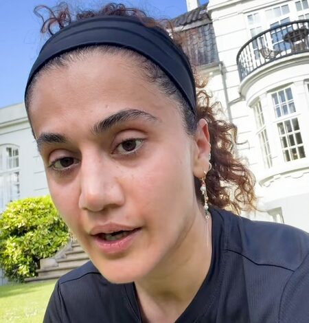 Taapsee Pannu on why we work out & how to judge if we are actually ‘healthy’