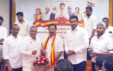 Four former AIADMK ministers join ruling TVK, deepening crisis in opposition party Four former AIADMK ministers join ruling TVK, deepening crisis in opposition party