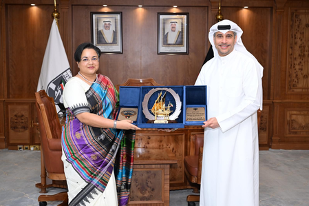 Indian Ambassador discusses sports and youth engagement with Kuwait minister Indian Ambassador discusses sports and youth engagement with Kuwait minister