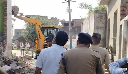 Mosque constructed on graveyard declared illegal, demolished in UP’s Sambhal