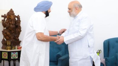 Amid reports of displeasure, former Punjab CM Amarinder Singh calls on HM Amit Shah Amid reports of displeasure, former Punjab CM Amarinder Singh calls on HM Amit Shah