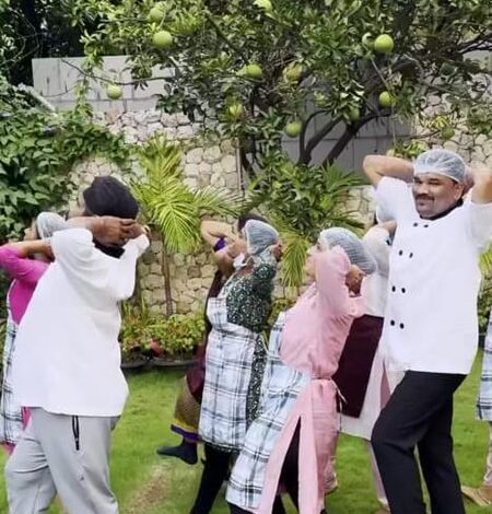 Ram Charan’s baby girl Klin Kaara says ‘love you Nanna’ as their staff grooves on ‘Chikri Chikri’