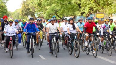Sports Min Mandaviya to lead Fit India Cyclothon in Mumbai ahead of International Yoga Day