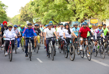 Sports Min Mandaviya to lead Fit India Cyclothon in Mumbai ahead of International Yoga Day Sports Min Mandaviya to lead Fit India Cyclothon in Mumbai ahead of International Yoga Day