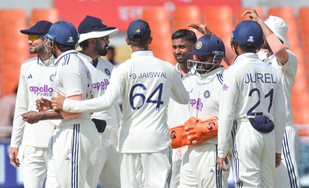 One-off Test: Suthar picks 3-21 as Afghanistan trail India by 451 runs at stumps One-off Test: Suthar picks 3-21 as Afghanistan trail India by 451 runs at stumps