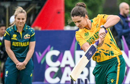 ‘I will be in the audience, go Aussies’: Wolvaardt pins SA’s semi-final hopes on Australia after Bangladesh win