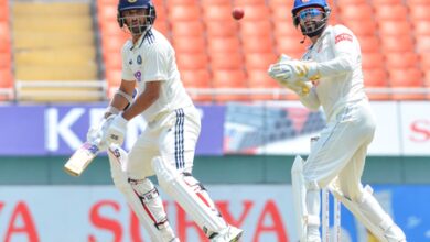 One-off Test: Washington hits 52 not out as India declare at 564/8 against Afghanistan