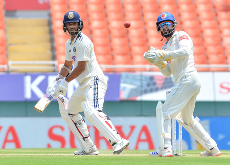 One-off Test: Washington hits 52 not out as India declare at 564/8 against Afghanistan One-off Test: Washington hits 52 not out as India declare at 564/8 against Afghanistan