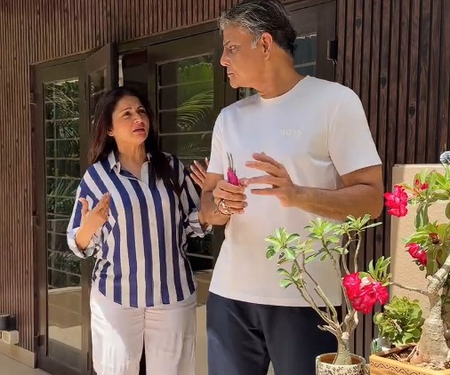 Bhagyashree reveals hubby Himalaya Dasani hasn’t taken her on a date night in ages