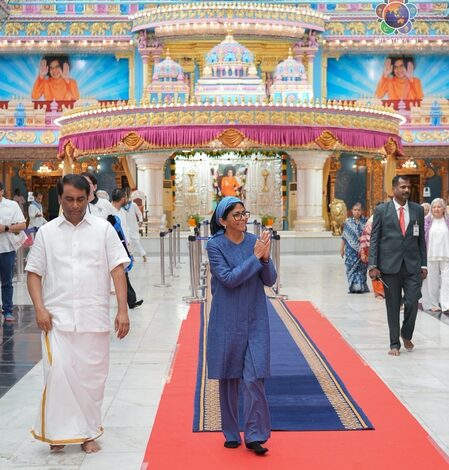 Acting Venezuela President praises value-based education at Andhra Pradesh’s Sri Sathya Sai Institute