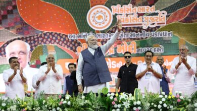 Gujarat CM credits PM Modi with giving India ‘a new direction’ as he completes 12 years in office