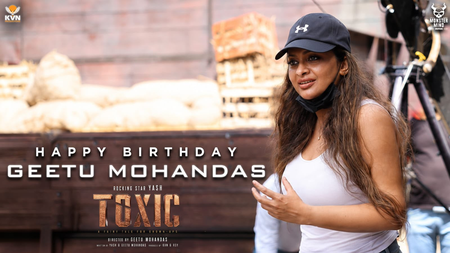 ‘Toxic’ makers release exciting BTS video on Geethu Mohandas’s birthday ‘Toxic’ makers release exciting BTS video on Geethu Mohandas’s birthday