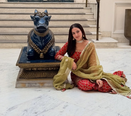 Shraddha Arya takes holy dip in Ganga, calls it a reset for the soul