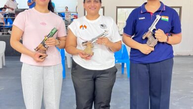 Rahi Sarnobat claims top spot, Manu Bhaker second in women’s 25m pistol T4 finals Rahi Sarnobat claims top spot, Manu Bhaker second in women’s 25m pistol T4 finals