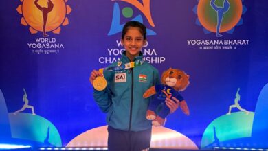 World Yogasana Championship: Pune’s golden girl Niral Wadekar wins two titles World Yogasana Championship: Pune’s golden girl Niral Wadekar wins two titles
