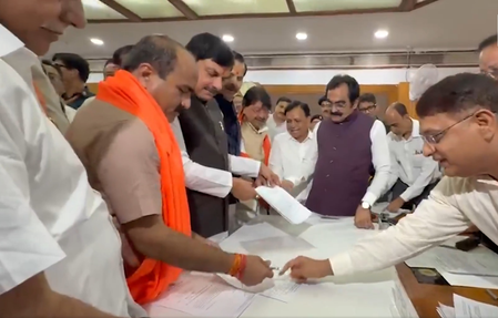 Cross-voting spectre looms as BJP fields OBC leader Mahesh Kevat for third RS seat in MP Cross-voting spectre looms as BJP fields OBC leader Mahesh Kevat for third RS seat in MP