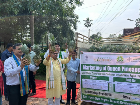 Tripura exports organic products worth Rs 17 crore, demand rising: Minister Tripura exports organic products worth Rs 17 crore, demand rising: Minister