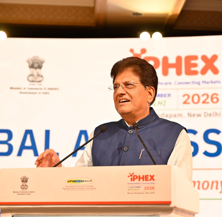 Piyush Goyal invites global pharmaceutical firms to join India’s innovation journey Piyush Goyal invites global pharmaceutical firms to join India’s innovation journey