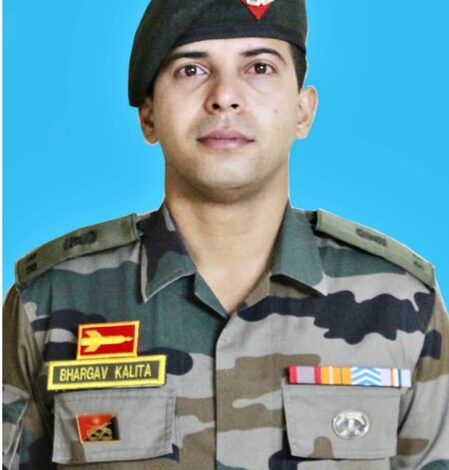 Major Bhargav Kalita gets Shaurya Chakra for gallantry in counter-terrorism operations