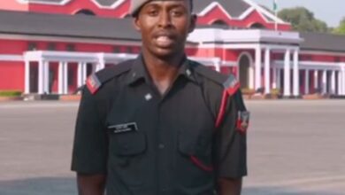Kenyan Foreign Officer Cadet Antony Kalenge shares experience at IMA