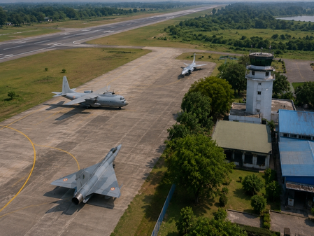Civil enclave plan at Kalaikunda air base revived after change of guard in West Bengal Civil enclave plan at Kalaikunda air base revived after change of guard in West Bengal