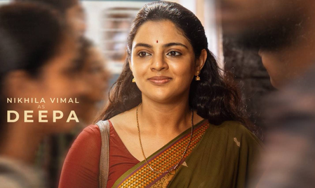 Nikhila Vimal plays Deepa in Arya’s ‘Ananthan Kaadu’
