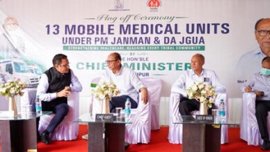 Manipur CM flags off 13 mobile medical units to strengthen healthcare in remote hill areas Manipur CM flags off 13 mobile medical units to strengthen healthcare in remote hill areas