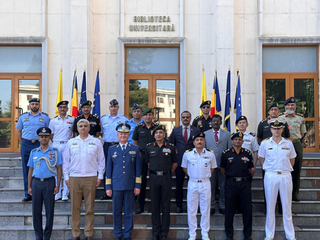 Indian NDC delegation commences study tour of Romania Indian NDC delegation commences study tour of Romania