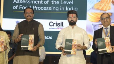 Food processing levels in India rose to 17 pc by 2023, report released at ‘SAPLING 2026’ Food processing levels in India rose to 17 pc by 2023, report released at ‘SAPLING 2026’