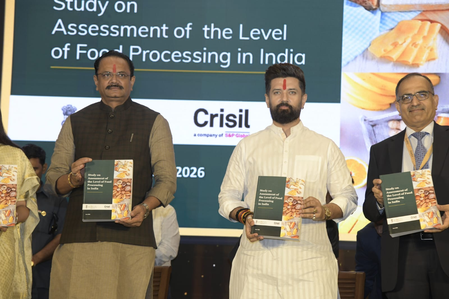 Food processing levels in India rose to 17 pc by 2023, report released at ‘SAPLING 2026’