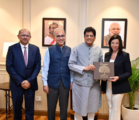 Piyush Goyal meets EY Global Chair, discusses investment avenues