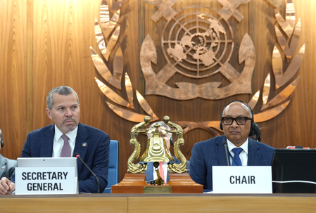 IMO warns against attempts to transit Strait of Hormuz without credible security guarantees IMO warns against attempts to transit Strait of Hormuz without credible security guarantees