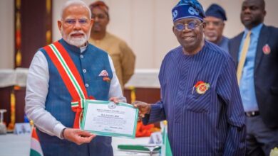 Nigerian, Maldivian Presidents congratulate PM Modi on historic tenure, hail his ‘influential leadership’