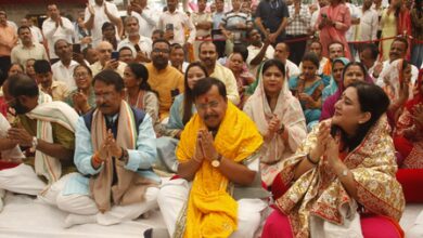 Ministers and BJP leaders hold special prayers across the nation, to mark PM Modi’s historic tenure Ministers and BJP leaders hold special prayers across the nation, to mark PM Modi’s historic tenure