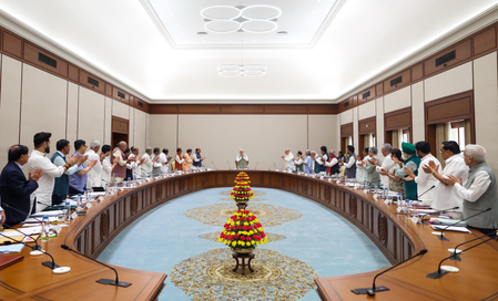 Union Cabinet passes resolution lauding PM Modi for becoming India’s longest-serving PM