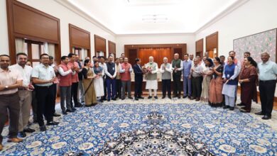 PMO staff congratulates PM Modi on becoming country’s longest-serving PM